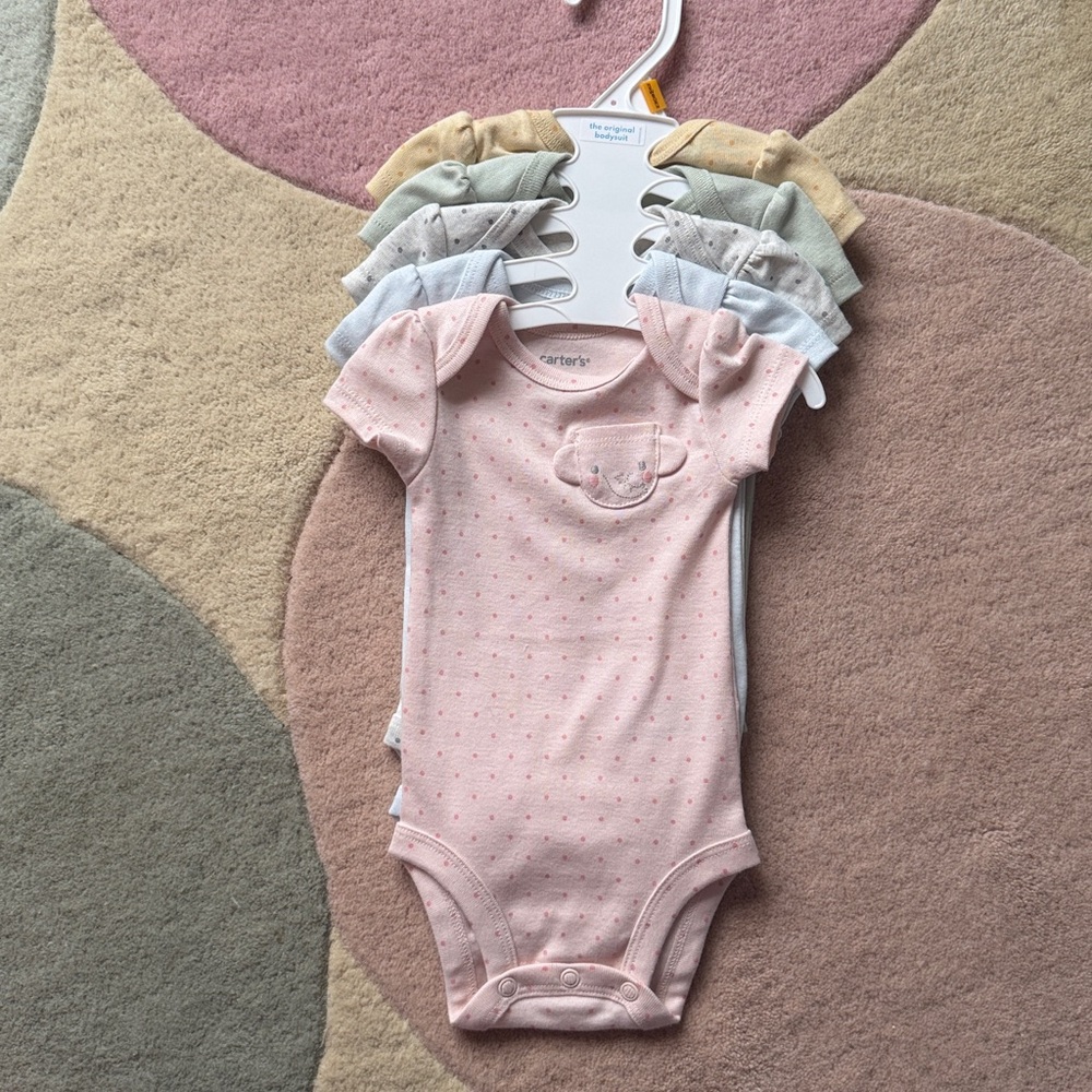 Carter's Pastel Bodysuits Set